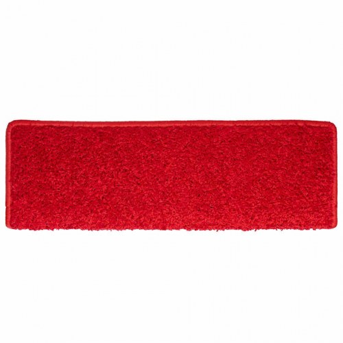 Trappemåtter 30 stk. 65 x 21 x 4 cm - rød