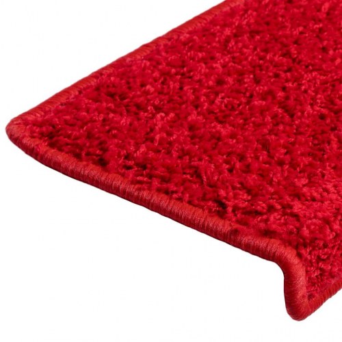 Trappemåtter 30 stk. 65 x 21 x 4 cm - rød