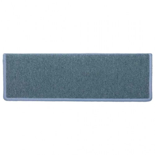 Trappemåtter 30 stk. 65 x 21 x 4 cm - havblå