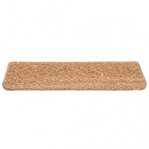 Trappemåtter 30 stk. 65 x 21 x 4 cm - beige