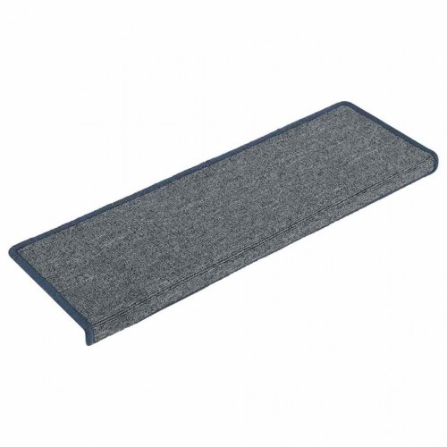 Trappemåtter 30 stk. 65 x 21 x 4 cm - lysegrå og blå