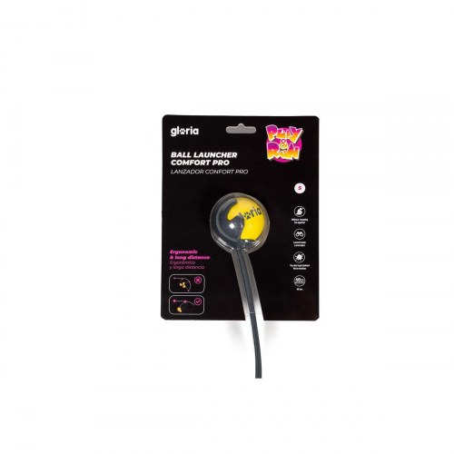 Hundeboldkaster Gloria - Gul, S (polypropylen/TPR)