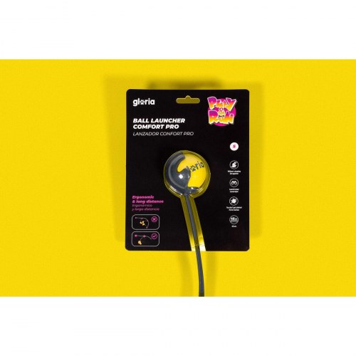 Hundeboldkaster Gloria - Gul, S (polypropylen/TPR)