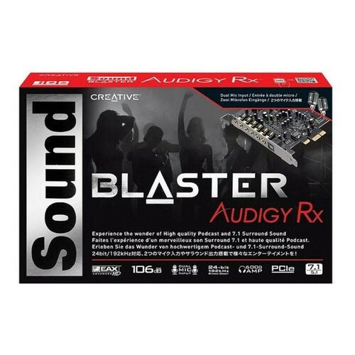 Internt lydkort Creative Technology Sound Blaster Audigy Rx