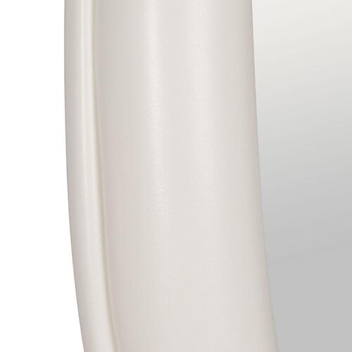 Fritstående spejl Hvid Træ MDF 85 x 170 x 10 cm