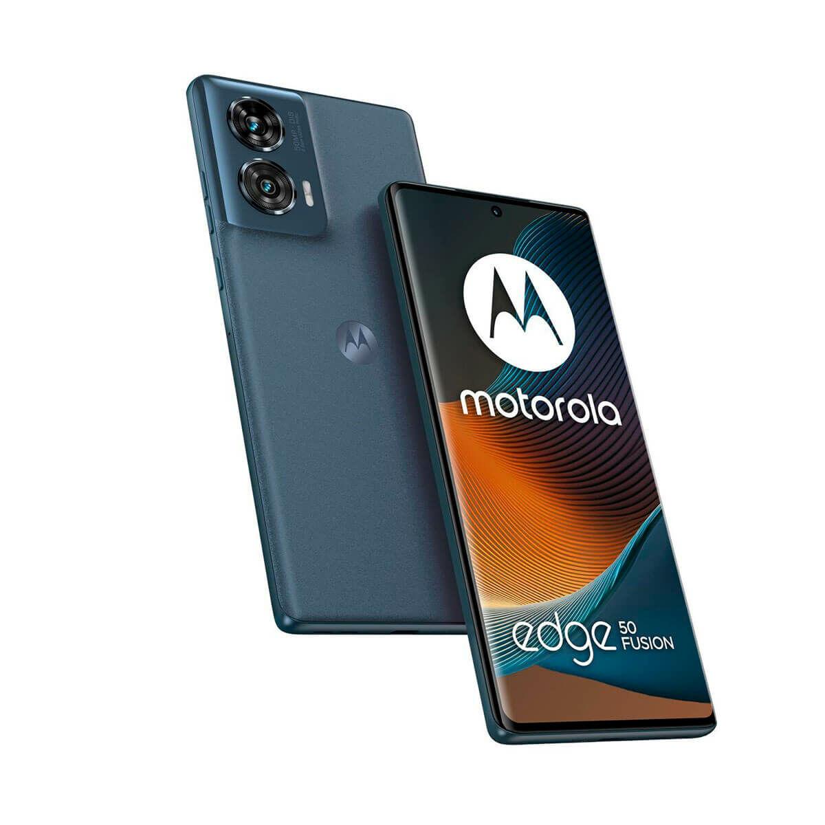 Smartphone Motorola Edge 50 Fusion 5g 6 7  " Octa Core 12 Gb Ram 256 Gb Blå