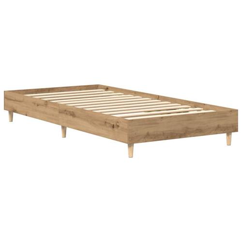 Sengestel uden madras 90x200 cm konstrueret træ kunsteg