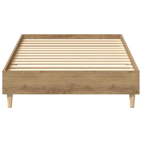 Sengestel uden madras 90x200 cm konstrueret træ kunsteg