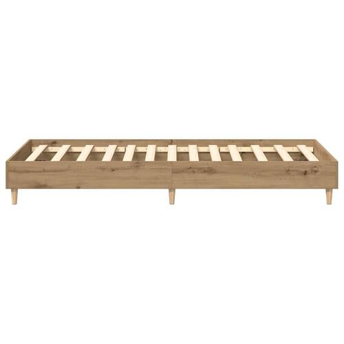 Sengestel uden madras 90x200 cm konstrueret træ kunsteg