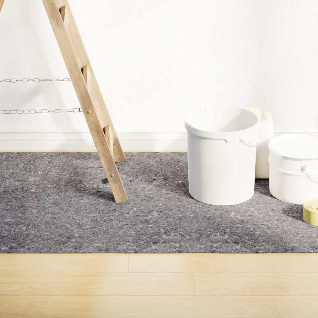 Skridsikker Maleruld 50 M 180 G/M² Grå - 2 / 5055 cm(220 g/m²)