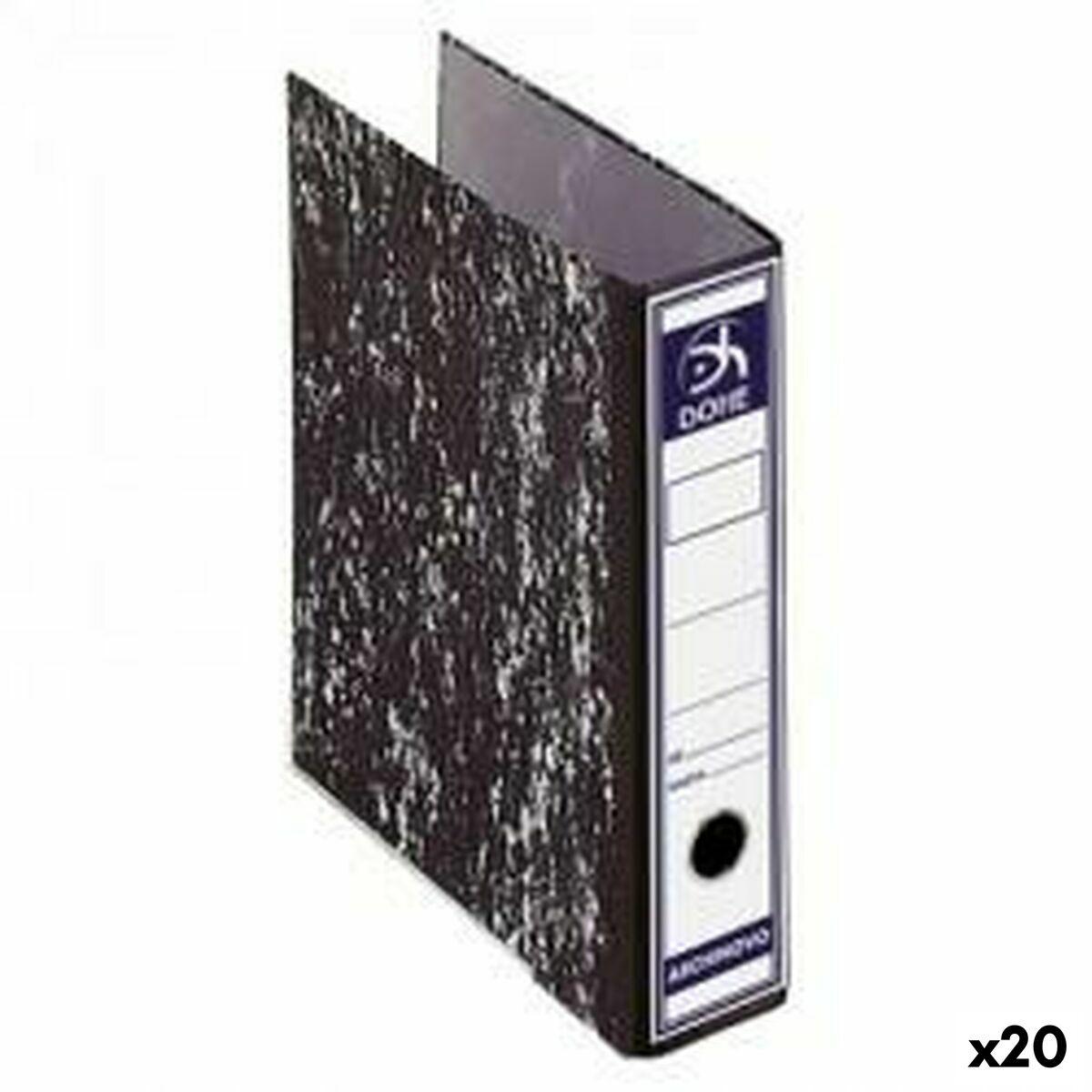 Ringbind DOHE ARCHINOVO Sort 21,5 x 23,5 x 7,5 cm (20 enheder)
