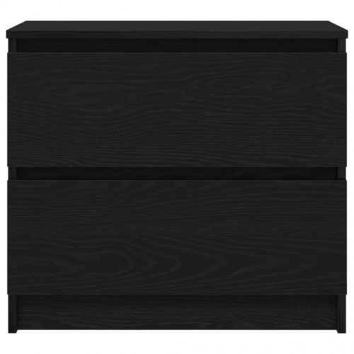 TV-bord 60 x 35 x 54 cm - sort