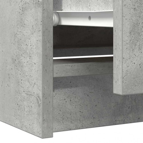 TV-bord 60 x 35 x 54 cm - betongrå