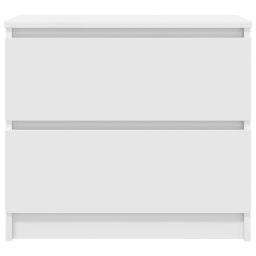 TV-bord med 2 skuffer - hvid, 60 x 35 x 54 cm