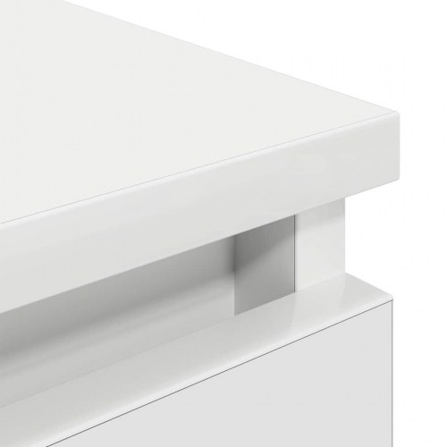 TV-bord med 2 skuffer - hvid, 60 x 35 x 54 cm