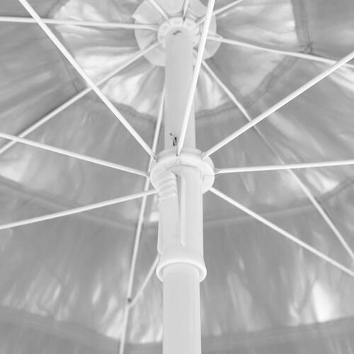 Hawaii-parasol 180 cm hvid