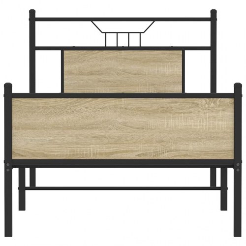Sengeramme 90 x 200 cm uden madras - sonoma-eg