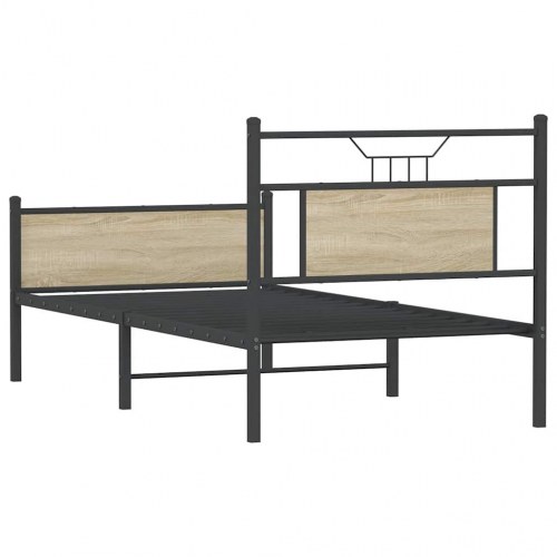Sengeramme 90 x 200 cm uden madras - sonoma-eg
