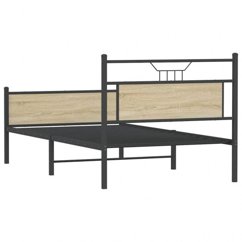 Sengeramme 100 x 190 cm uden madras - sonoma-eg