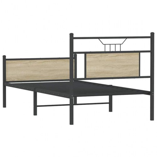 Sengeramme 90 x 190 cm uden madras - sonoma-eg