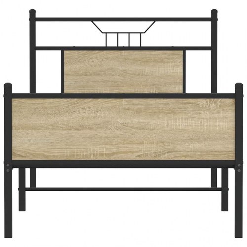 Sengeramme 75 x 190 cm uden madras - sonoma-eg