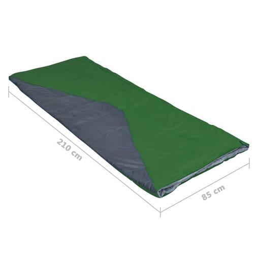 Soveposer 2 stk. 1100 g 10 °C rektangulær grøn