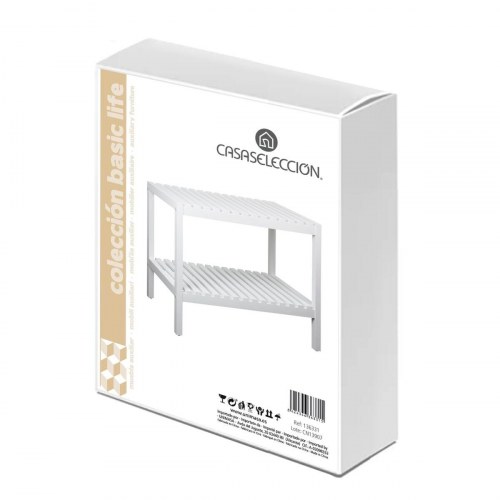 Badeværelse reol Hvid 64 x 37 x 53 cm