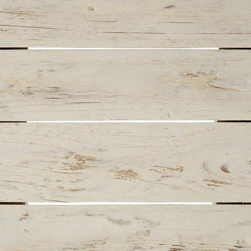 Stol Hvid Teak 120 x 30 x 45 cm