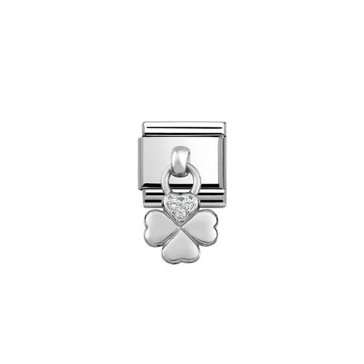 Nomination Charm Til Kvinder Firedelt Kløver Med Hjerte 331800/02