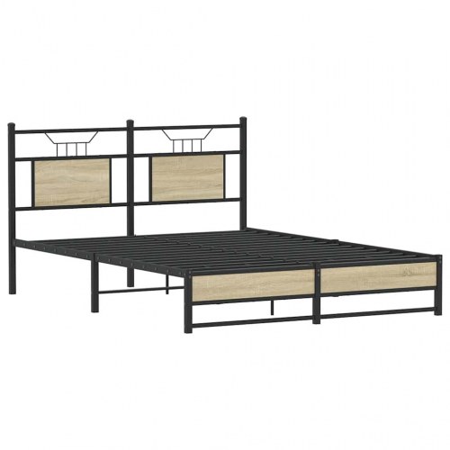 Sengeramme 137 x 190 cm uden madras - sonoma-eg