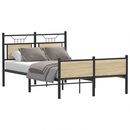 Sengeramme 120 x 190 cm uden madras - sonoma-eg
