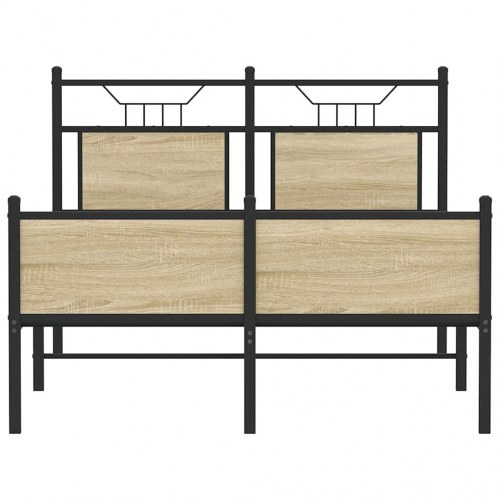 Sengeramme 120 x 190 cm uden madras - sonoma-eg