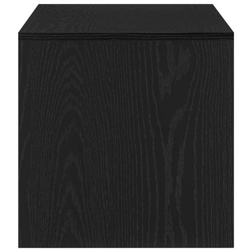 TV-bord 100 × 40 × 40 cm i konstrueret træ - sort eg