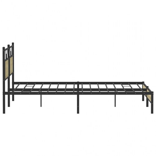 Sengeramme med sengegavl 160 x 200 cm - sonoma-eg