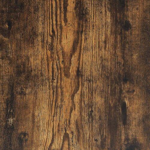Sengestel uden madras 140x190 cm konstrueret træ røget eg