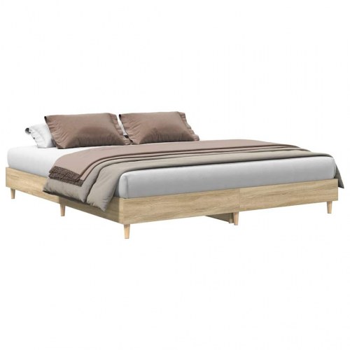 Sengestel uden madras 200 x 200 cm - sonoma-eg