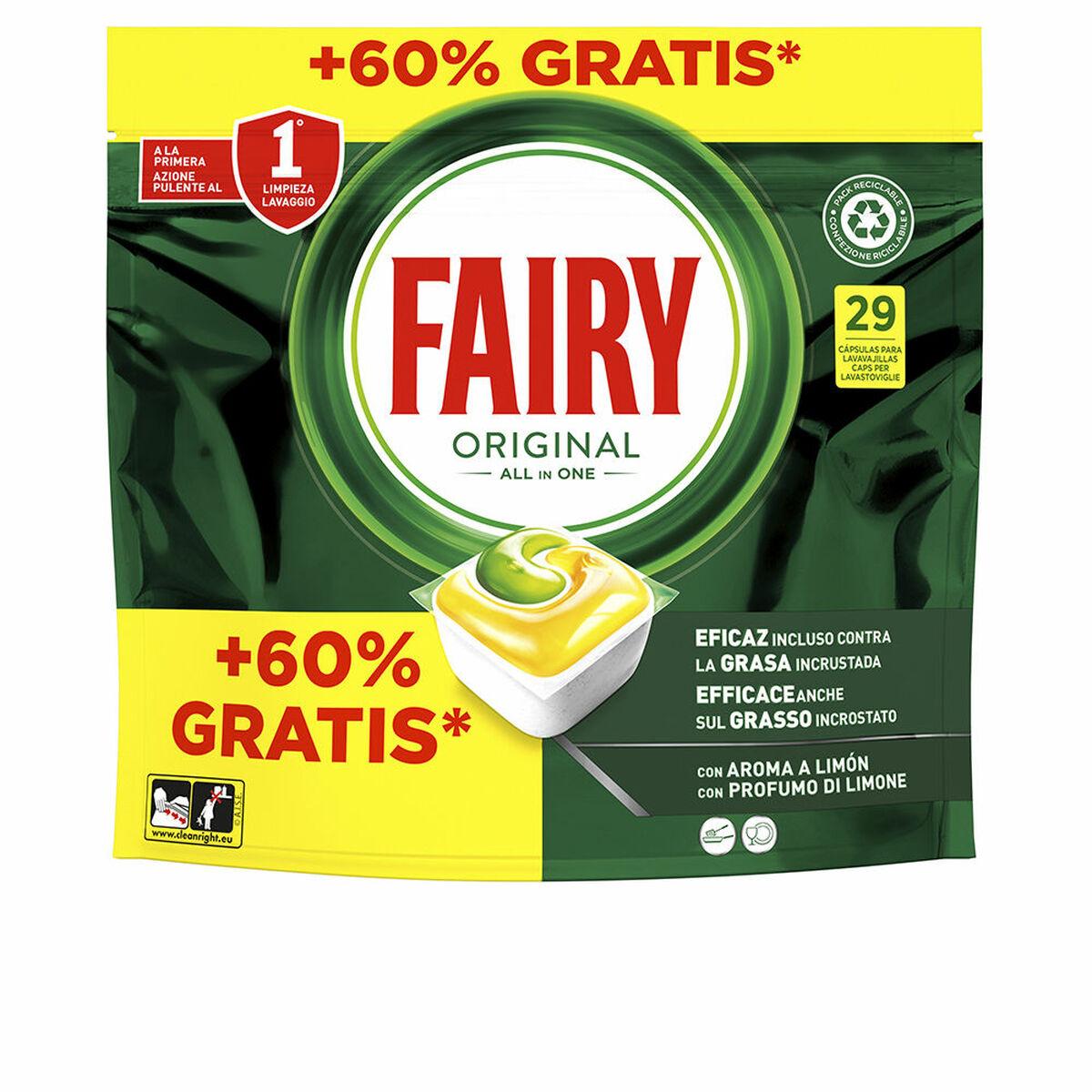 Opvasketabs Fairy Original All in One - Citron, 29 stk