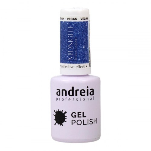 Neglelak Semi-permanent Andreia Polish Reflective Colors Md1 Blå 10,5 ml