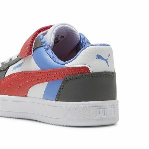 Kondisko til Børn Puma Caven 2.0 Block Cool Hvid Grå 30