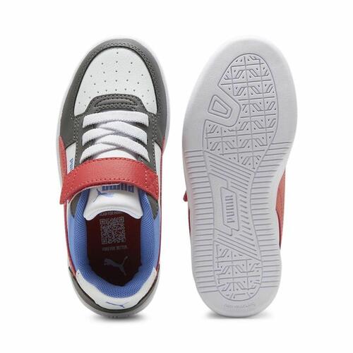Kondisko til Børn Puma Caven 2.0 Block Cool Hvid Grå 30