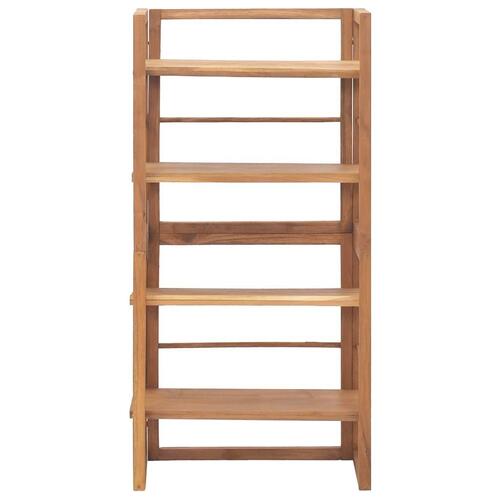 Reol 60x30x120 cm massivt teaktræ