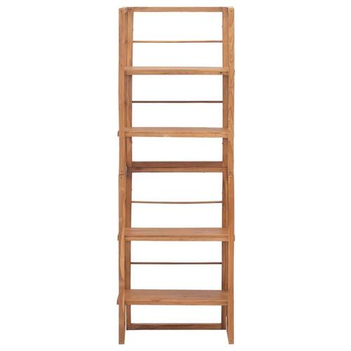 Reol 60x30x180 cm massivt teaktræ