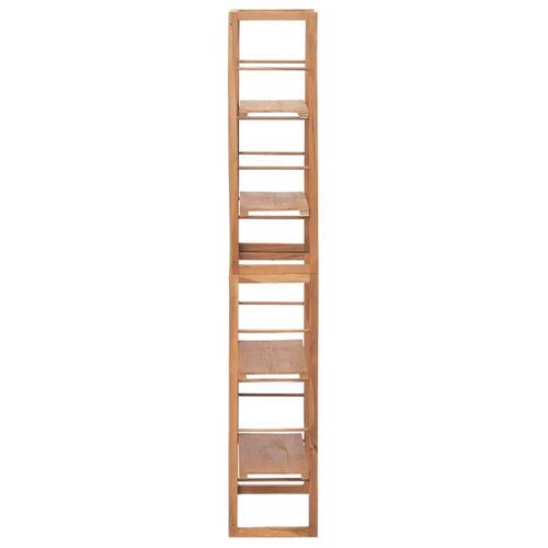 Reol 60x30x180 cm massivt teaktræ