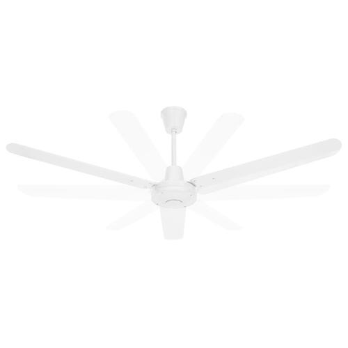 Loftventilator 142 cm hvid