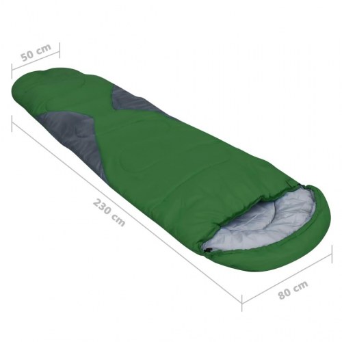 Sovepose 1400 g 5 °C grøn