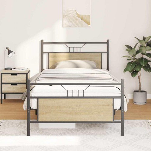 Sengeramme uden madras 107 x 203 cm - sonoma-eg