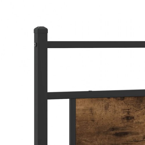 Sengeramme 100 x 200 cm uden madras - røget eg