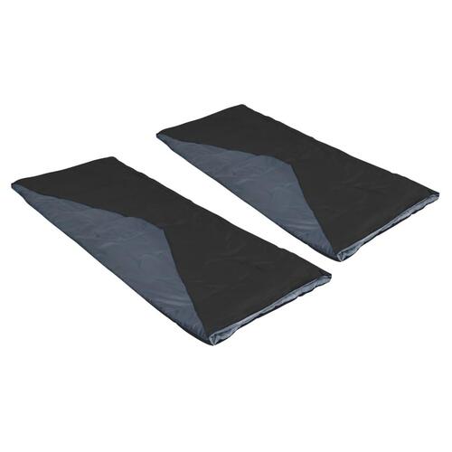Soveposer 2 stk. 1100 g 10 °C rektangulær sort