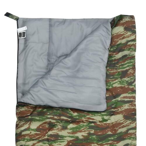 Sovepose 1100 g 10 °C rektangulær camouflagedesign