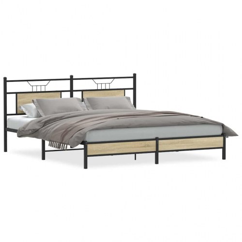 Sengeramme uden madras 183 x 213 cm - sonoma-eg